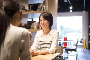 Japanese lessons at a cafe