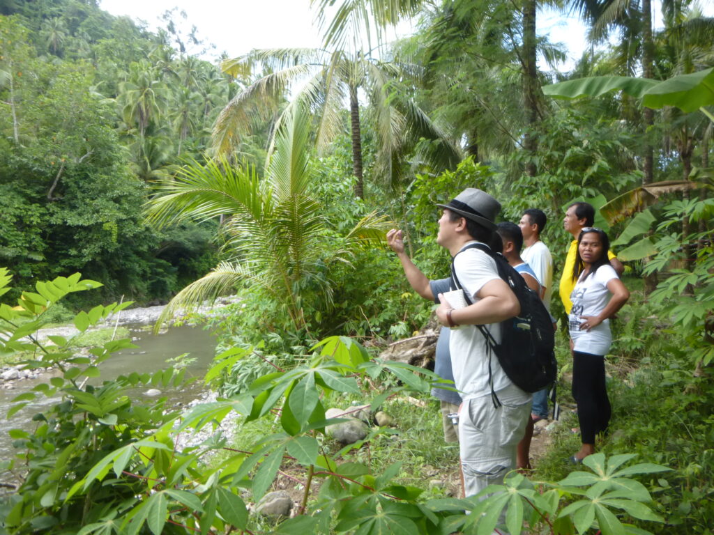 Field survey and community preparation for agroforestry activities in Leyte