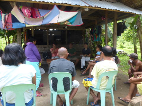 Project area and field conditions near Palo, Leyte