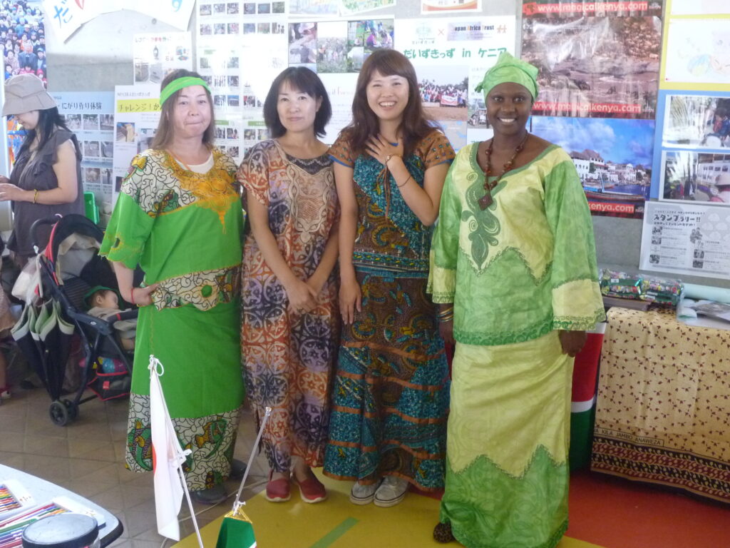 School global education exchange activity led by a speaker from Africa