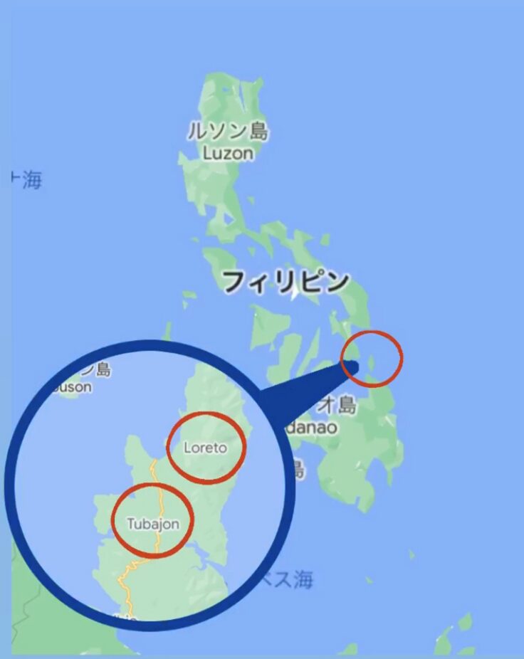 台風オデットで被害を受けたフィリピンの地域の様子