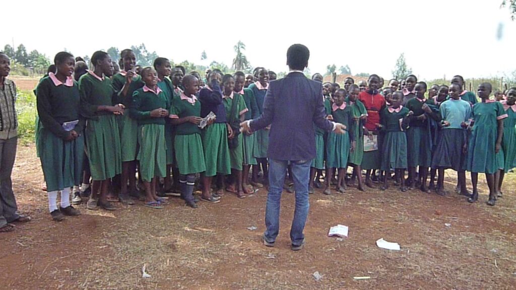 School exchange activity themed on African global education
