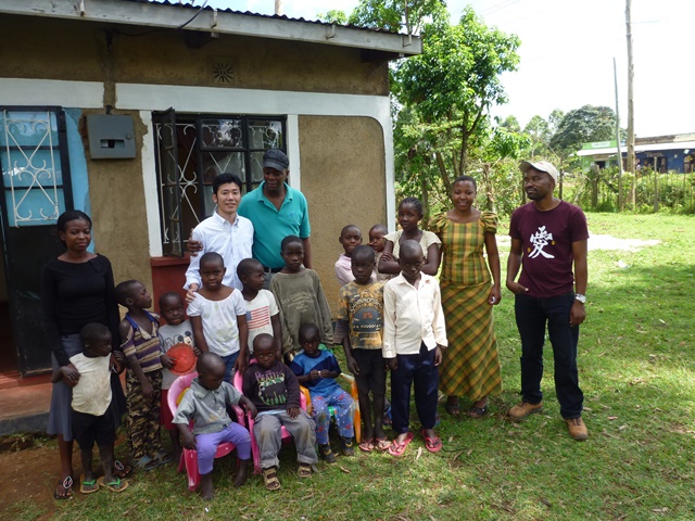 Tree planting and environmental conservation activities in Kenya