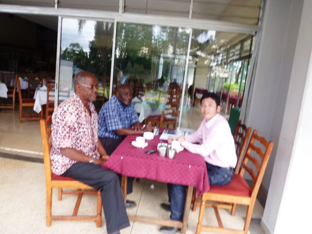 Meeting with local partners in Kenya and micro-empowerment activities